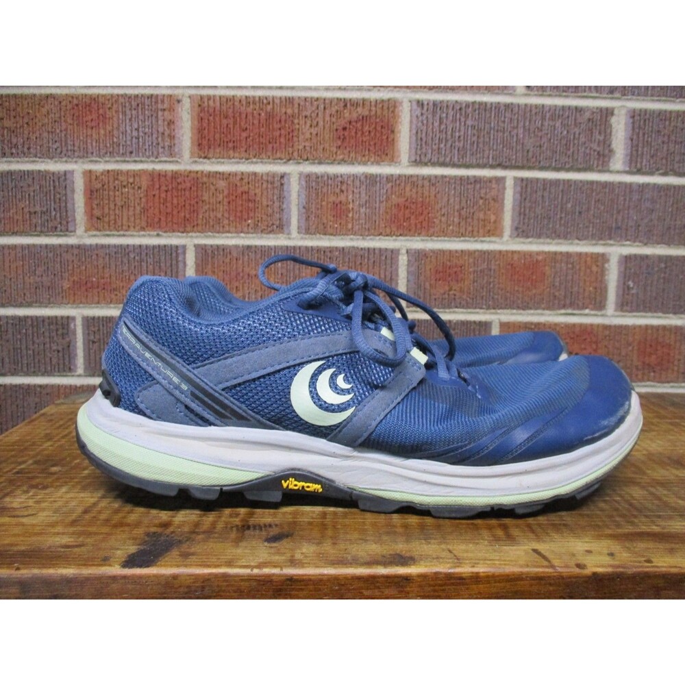 Topo Athletic Womens Terraventure 3 Blue Denim Mint Running Sneakers Shoes 10